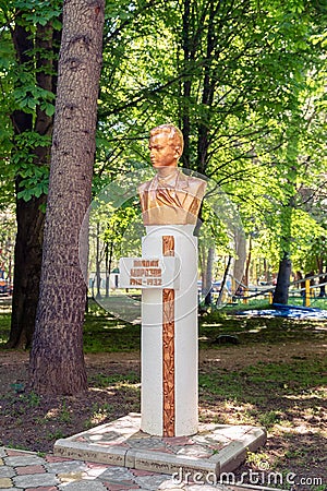 Pavlik Morozov 1918-1932. Children Heroes Monument in the Chil Editorial Stock Photo