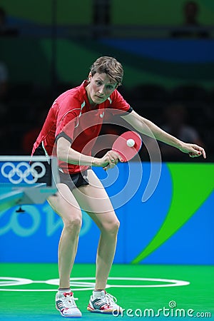 PAVLOVICH Viktoria at the Olympic Games in Rio 2016. Editorial Stock Photo