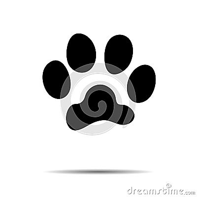 Paw vector icons Vector Illustration