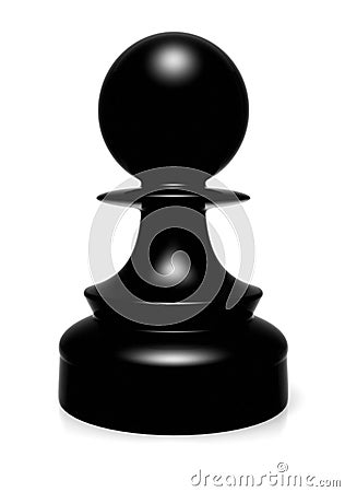 Pawn chess figure Stock Photo