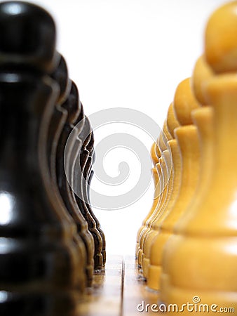 Pawns Stock Photo