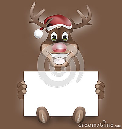 Paws Rudolf Happy Smile Stock Photo