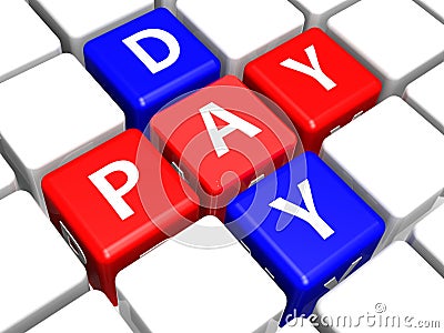 Pay day Stock Photo