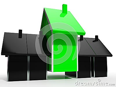 Pay Off Mortgage Icon Showing Housing Loan Payback Complete - 3d Illustration Stock Photo