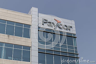 Paycor worldwide headquarters. Paycor HCM provides software as a service (SaaS) solutions Editorial Stock Photo
