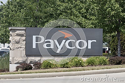 Paycor worldwide headquarters. Paycor HCM provides software as a service (SaaS) solutions Editorial Stock Photo