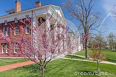 Payne Hall at Washington and Lee University Editorial Stock Photo