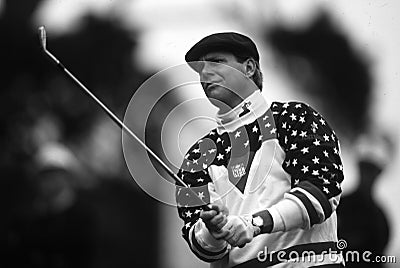 Payne Stewart Professional Golfer. Editorial Stock Photo