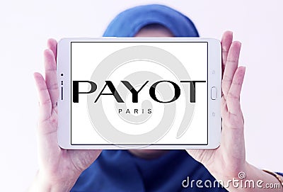 PAYOT cosmetic brand logo Editorial Stock Photo