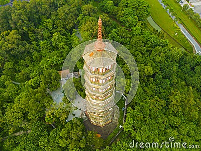 Pazhou Pagoda, Guangzhou Stock Photo