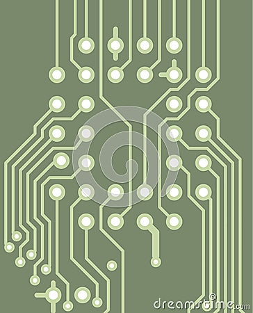 PCB (printed circuit board) 3 Stock Photo