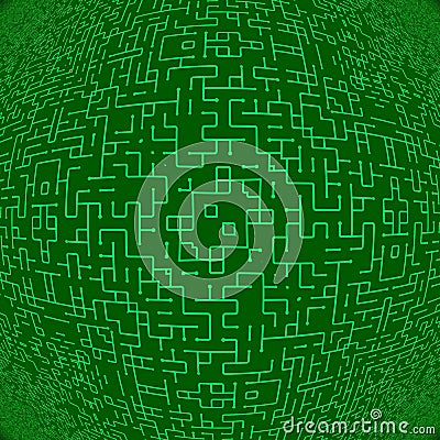 PCB Printed Curcuit Board Abstract Background Illustration Technology Stock Photo