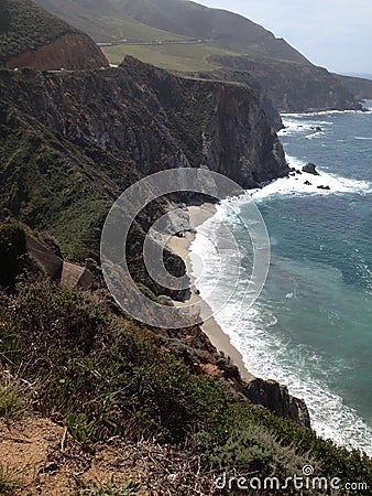 Pch shoreline Stock Photo