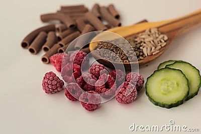 PCOS foods Stock Photo
