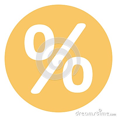 Pct Isolated Vector icon which can easily modify or edit Vector Illustration