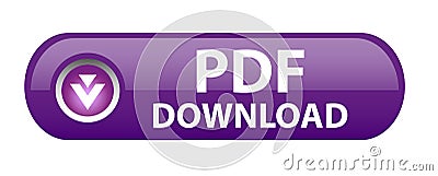 PDF download button Vector Illustration