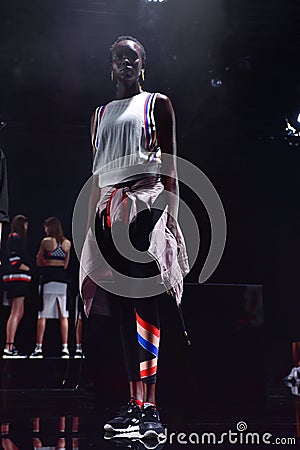 PE Nation fashion show Editorial Stock Photo