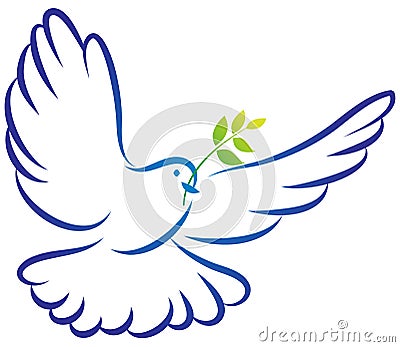 Peace dove Vector Illustration