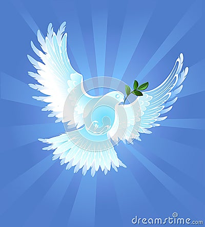 Peace dove Vector Illustration