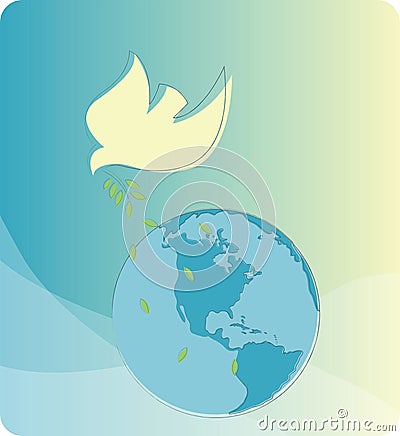 Peace on Earth Vector Illustration