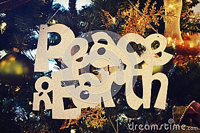 Peace On Earth Stock Photo