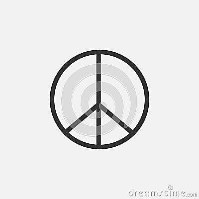 Peace, pax, amity Vector Illustration