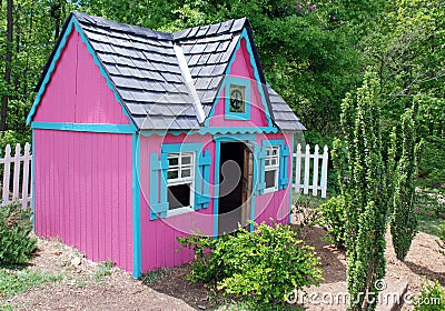 Peace and Love House Stock Photo