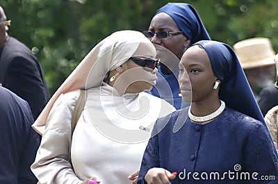 Peace march for Michael Brown Editorial Stock Photo