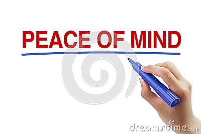 Peace Of Mind Stock Photo