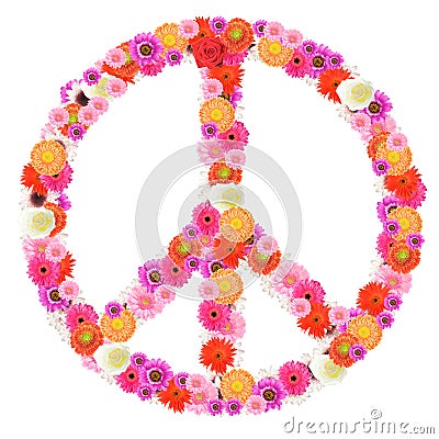 Peace sign Stock Photo