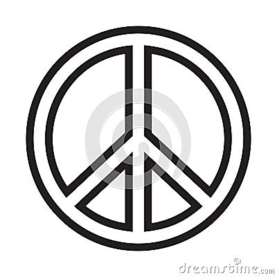 Peace sign Vector Illustration