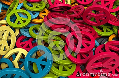 Peace Symbol Background Royalty Free Stock Photography - Image: 19964687