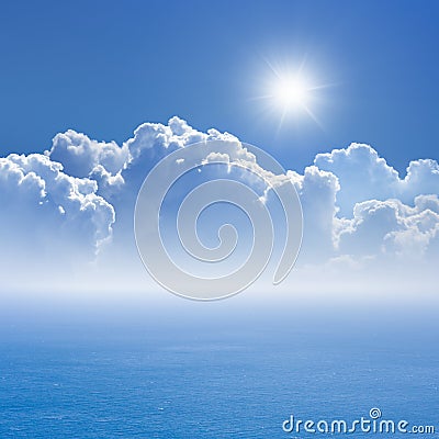 Peaceful background Stock Photo