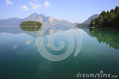Peaceful lake Stock Photo