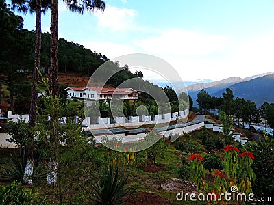 Peaceful Sangchhen Dorji Lhuendrup Lhakhang, Bhutan during dusk Editorial Stock Photo