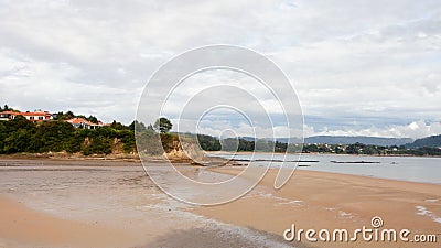 Peaceful seascape in spain Stock Photo