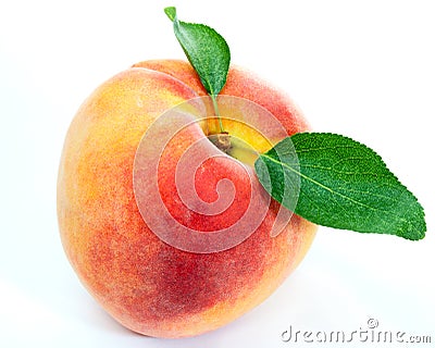 Peach Stock Photo