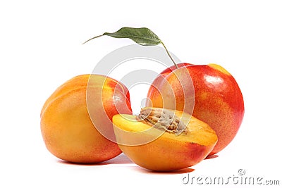 Peach Stock Photo