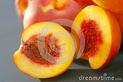 Peach Stock Photo