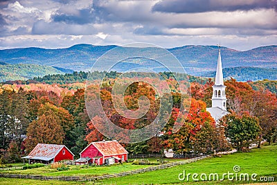 Peacham, Vermont, USA Stock Photo