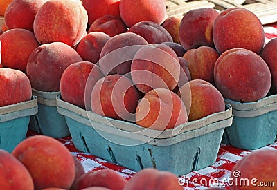 Peaches Stock Photo