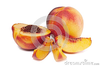 Peaches Stock Photo