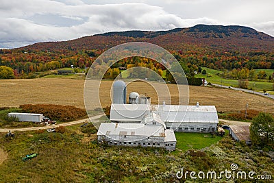 Peak Foliage - Vermont Stock Photo