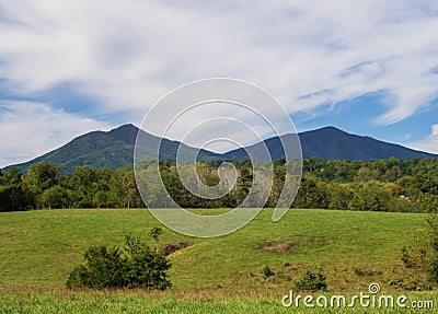 Peaks of Otter Stock Photo