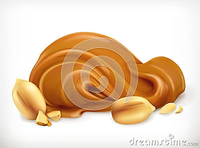 Peanut butter icon Vector Illustration