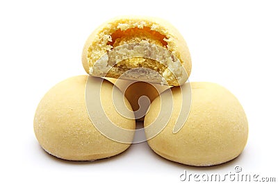 Peanut Butter Mochi Stock Photo