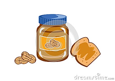 Peanut Butter vector Vector Illustration