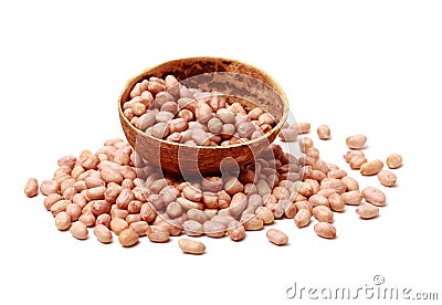 Peanut kernel Stock Photo