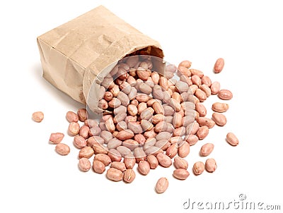 Peanut kernel Stock Photo