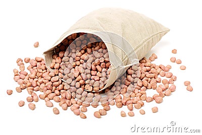 Peanut kernel Stock Photo